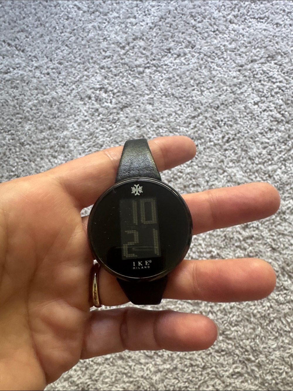 Vintage IKE Milano digital watch